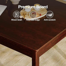 FURUIM2024M Dining Table Dining Table Set for 4 Compact Kitchen Table and Chairs for Home and Apartment Farmhouse Wood Kitchen Dining Room Table Set Table and Chairs Dining