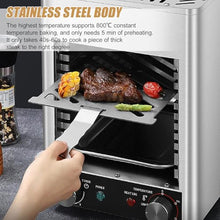 Electric Steak Broiler Oven, Max 800°C, Adjustable Temp & Time, For Cooking Steak, Beef, Pork, Chicken, Veggies