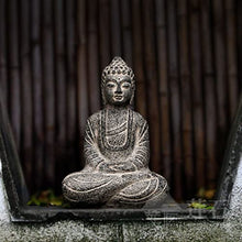 XXZY Buddha Statue Buddha Statue Indoor/Outdoor Meditating Statuary Décor Buddha Statue Meditating Buddha Statue Garden Decorations 14.57 Inches Perfect Decoration