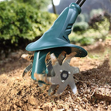 JKSVTF 18V Tiller Garden Rotary Mini Cultivator Machine Cordless Garden Power Tool Professional Portable Cultivator for Vegetable Plots, Greenhouses