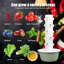 XURUIUS Hydroponic Tower,Growing System,Vertical Garden Tower,5/7 Layers,Plants Indoor Vertical System,for Gardening Lover (5)