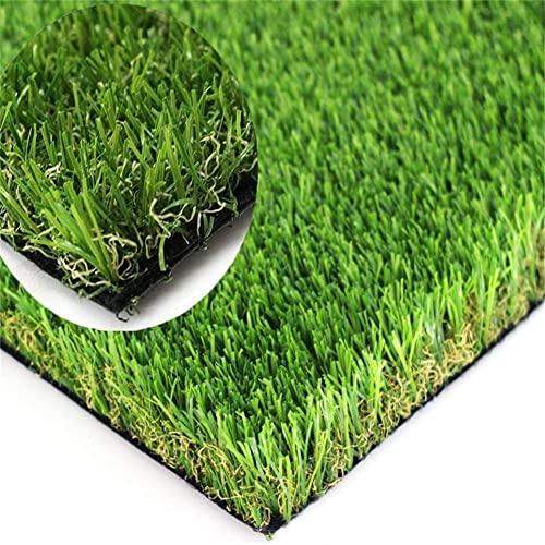 Moxie Direct Artificial Grass Turf Rug Green 1.38inch Pile Height 11ft x 70ft