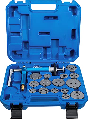 BGS 1117 | Brake Piston Reset Tool Set | pneumatic | 16 pcs.