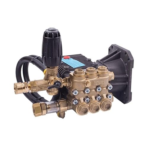 ALVBAN Pressure Washer Pump ZWD4040 4000 PSI General Direct Drive Pump,Replacement for Comet OEM