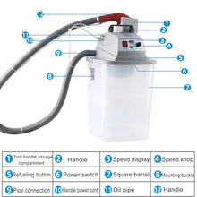 NYTFHMS Fabric-Thread-Trimming-Machine,W/30L-Storage-Bucket,Thread-Suction&Thread-Cutting,28000/Min-Maximum-Speed,Single-Head-Electric-Brushless-Thread-Trimmer