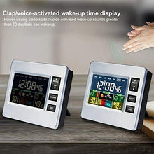JDXQBLD Color Weather Station with Forecast, Temperature, Humidity, Intelli-Time Clock-Full Color