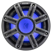 KICKER 10-Inch Premium Marine Subwoofer & 48KXMA4002 Marine Amp Bundle
