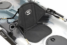 BKC TK181 12.5' Tandem Sit On Top Kayak W/ 2 Soft Padded Seats, Paddles, 7 Rod Holders - Desert