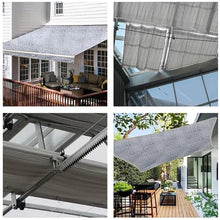 90% Aluminum Shade Cloth, Silver Sun Shade Tarp with Grommets, Heat Insulation UV Resistant Shading Net, for Car, Garden, Patio, Greenhouse, or Pet Kennel