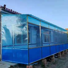 Polycarbonate Sheets All-Weather Outdoor Greenhouse Covering, Plastic Roofing Sheets Rainproof Insulation Protection(1x647m)