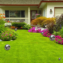 1mm Stainless Steel Hollow Reflective Garden Gazing Ball Silver 19-500mm