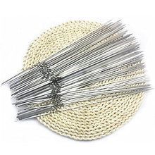SPXTOM Flat Skewers for Grilling, Stainless Steel Skewer Sticks for Camping or Family, Reusable BBQ Accessories, 50-1000 pcs (Size : 1000)
