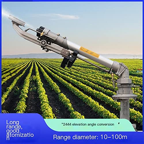 GUSTYT 360° Automatic Rotating Rocker Sprinkler Diesel Package