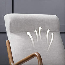 Rocking Chairs Nordic Balcony Rocking Chair Recliner Adult Home Lazy Sofa Single Lounge Chair Net Red Rocking Rocking Chair