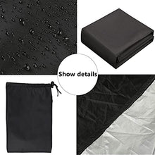 Rattan Cube Set Cover Waterproof 123x55x36in, Cube Garden Furniture Covers 420d Outdoor Table Cover, Covers For Garden Furniture Sets, Fit Rattan Garden Furniture Cube Set, Durable And Convenient