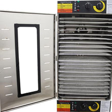HayWHNKN Commercial Food Dehydrator Machine 40 Trays Stainless Steel Silver