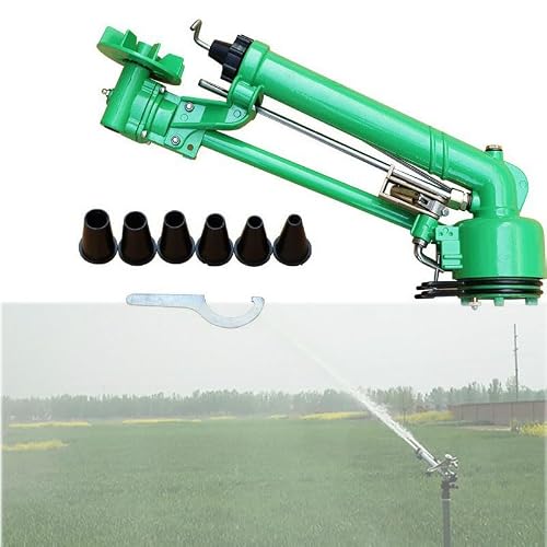 Farm Irrigation Sprinkler, Adjustable Watering Spray