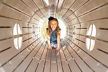 Lifetime Adventure Tunnel Swing Set Playset Earthtone
