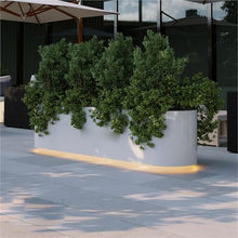 Flower Box Outdoor Partition Flower Trough Large Landscape Planting Pot