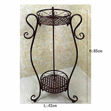 MIIKHI Plant Stands,I Flower Stand,Indoor Balcony Multi Storey Flower Pot Shelves Living Room Shelfnishings/White