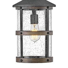 Hinkley Lakehouse Medium Hanging Lantern, Low Voltage Aged Zinc