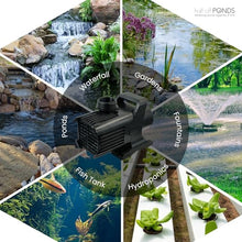 Aqua Pulse Submersible Pond Pump, 12,500 GPH, 100 ft Cord