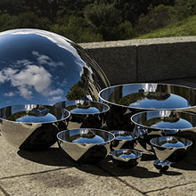 DSWMY Reflective Garden Gazing Ball Stainless Steel 1mm Thickness Mirror