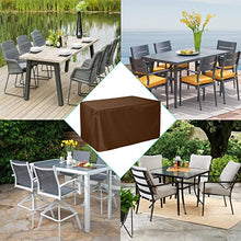 QIAOH Square Garden Furniture Covers 52x52x30in, Rattan Patio Furniture Cover Waterproof, Windproof, Heavy Duty Rip Proof 4200d Oxford Fabric Patio Rattan Cube Set Cover