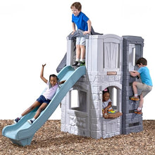 Step2 Enchanting Adventures 2-Story Playhouse & Slide Blue