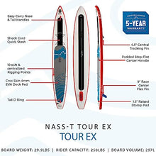 Hala NASS-T Tour EX Inflatable Stand-Up Paddle Board (SUP) White
