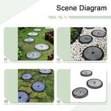 GZHERVICES Courtyard and Lawn Stepping Stones, Garden Walkway Pavers, Decorative Garden Stepping Stones, and Patio Path Steps—Ideal for Landscape Pathways(40x40cm)