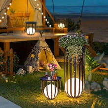 WAOCEO Outdoor Lawn Lamp Garden Tea Table Light Waterproof Lawn Lamp Energy LED Landscape Lamp Outdoor Atmosphere Floor Lighting Garden Lights (Color : Solar Energy, Size : 95CM)