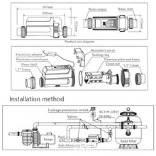Salt Chlorinator,SPA Chlorine Generator Electrolyzer Swimming Pool(Ec12)