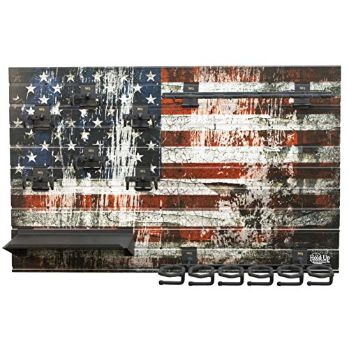 Hold Up Displays Gun Rack Slatwall Rifle and Pistol Modular Display System HD93-F