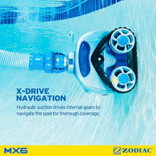 Zodiac MX6 Suction-Side In-Ground Pool Cleaner, Cyclonic Suction