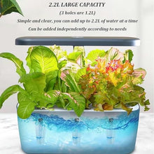 FLTRGO Indoor Hydroponic System,Aeroponics Growing Kit,Indoor Hydroponics Growing System,for Herbs, Fruits and Vegetables,with Hydrating Pump, Adapter, Net Pots.