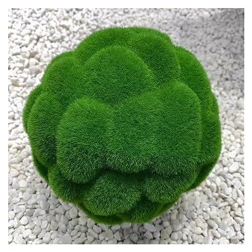 Green Artificial Moss Balls, Natural Green Moss Globes Hanging Balls For Garden DIY Plant Floral Arrangements Poted Decoration, Simulated Moss Ball ( Color : Diameter: 50cm/19.68in , Size : 8pcs )