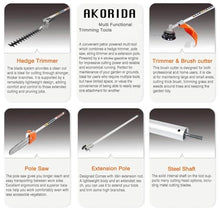 GX35 Weed Eater Hedge Trimmer 4 Cycle Chain Saw Brush Cutter Cultivator desbrozadora de gasolina podadora de cesped