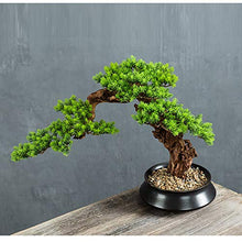 Simulation Welcome Guest Bonsai Ornaments Living Room Hallway Home Soft Ornament Christmas Study Green Plant Resin Gift House Plant (Color : B)