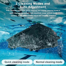 Piefeak Cordless Robotic Pool Vacuum Cleaner,with Automatic Steering Function,5 H Working Time Automatic Pool Skimmer Dual Working Mode,Pool Cleaning Robot
