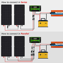 600W Wind Solar Power Kit 12V Hybrid Off Grid System:400W Wind Turbine Generator/2pcs 100W ETFE Flexible Solar Panel Monocrystalline/Charge Controller/Cable