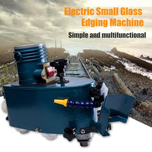 Vdniduir Electric Glass Edging Machine,Portable Glass Straight Round Bevel Edger,for Marble Stone Tile