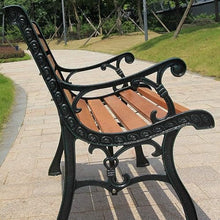 ERoomQ Outdoor GThe Bench,Patio Bench Park Bench Outdoor Conversation Couch, 49in Park GThe Bench Terrace Bench, Outdoor Double seat Courtyard cast Iron Metal seat