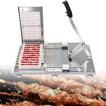 JYXYXSCP Kebab Maker, Manual Kebab Maker, Fast Portable Kebab Box, Stainless Steel BBQ Kitchen Accessories Tool