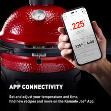 Kamado Joe 18-Inch Pellet Joe Grill and Smoker Red
