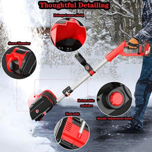 piudoiliy 1200W Electric Snow Blower,Handheld Snow Blower,Snow Thrower Equipment,for Driveway,Yard, Lawn, Patio