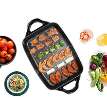 AFPSDLFJDLS Multi Function Household Electric Grills Griddles Hot Pot BBQ Machine Non Stick Pan