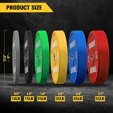 ToughFit Olympic Bumper Plates 370LB Set