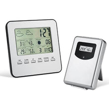 ABS Square Indoor Outdoor Temperature Humidity Meter Electronic Thermometer