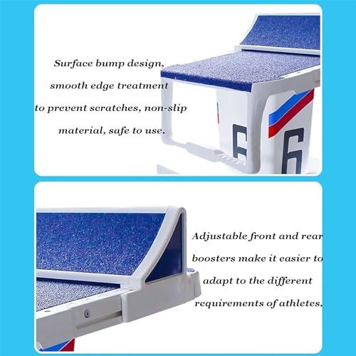 VEraiz Swimming Platform Starting Block Max Load 200kg Black